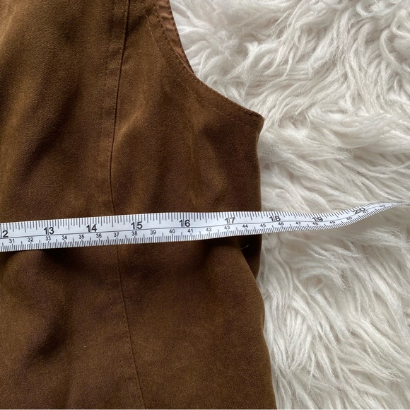 ❌ SOLD! Talbots Brown Vest - Picture 4 of 4